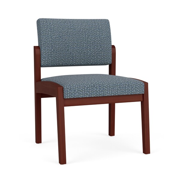 Lesro Lenox Armless Guest Chair, 22.5 in W 26 in L 31.5 in H LW1102 - main